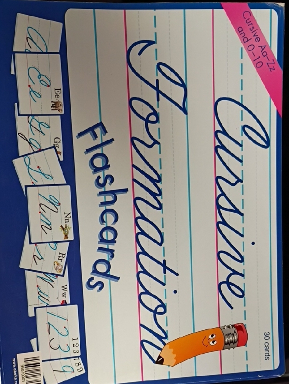 Abeka Cursive Formation Flashcards